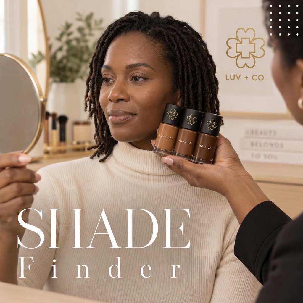 Melanin Match: Foundation Fundamentals service at LUV + CO McDonough